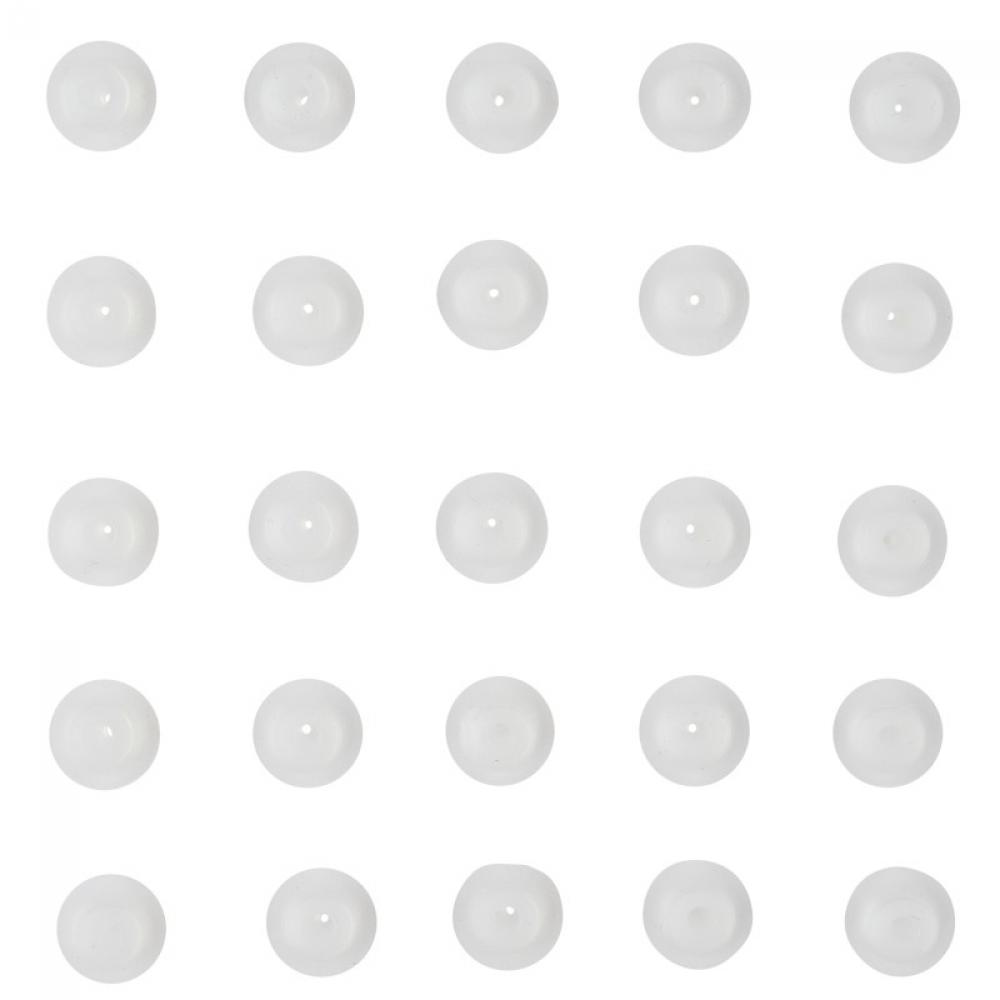 Replacement Rubber Eartips, Clear - Pack of 25 
(for use with RLN6232, RLN6241)