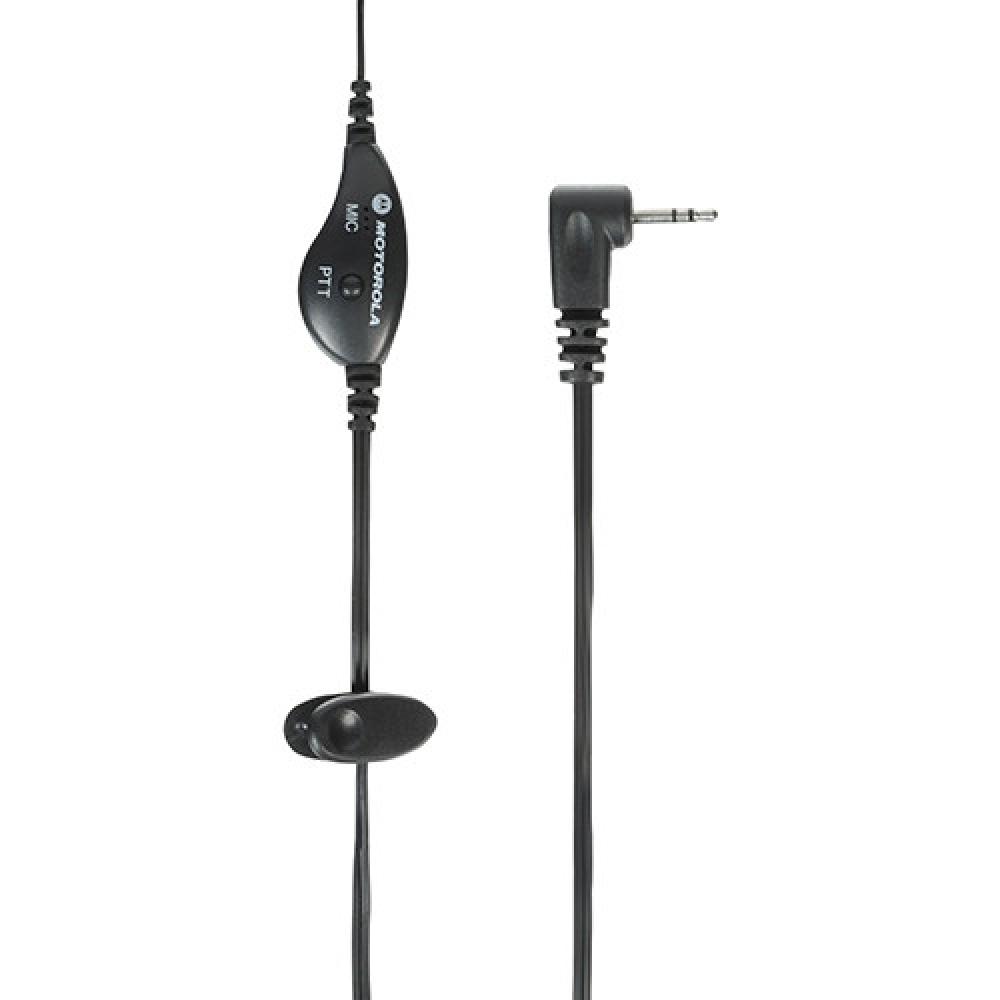 Earbud with Push-to-Talk Microphone