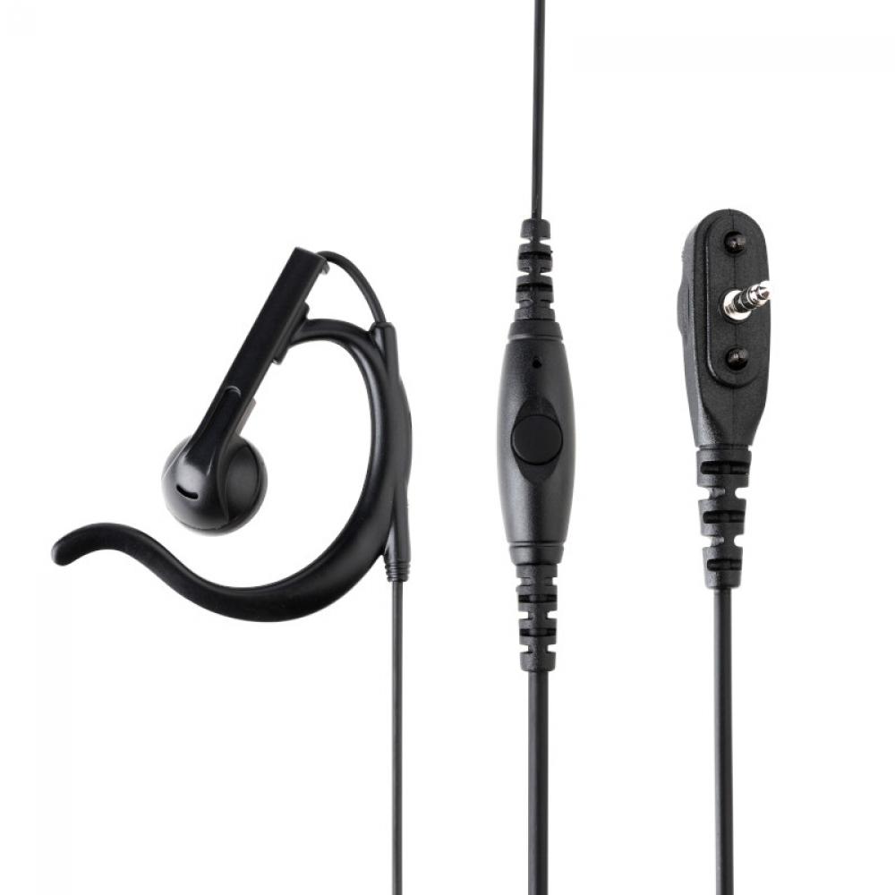 MH-37A4B-1 Earpiece Microphone Single Wire Surveillance Kit