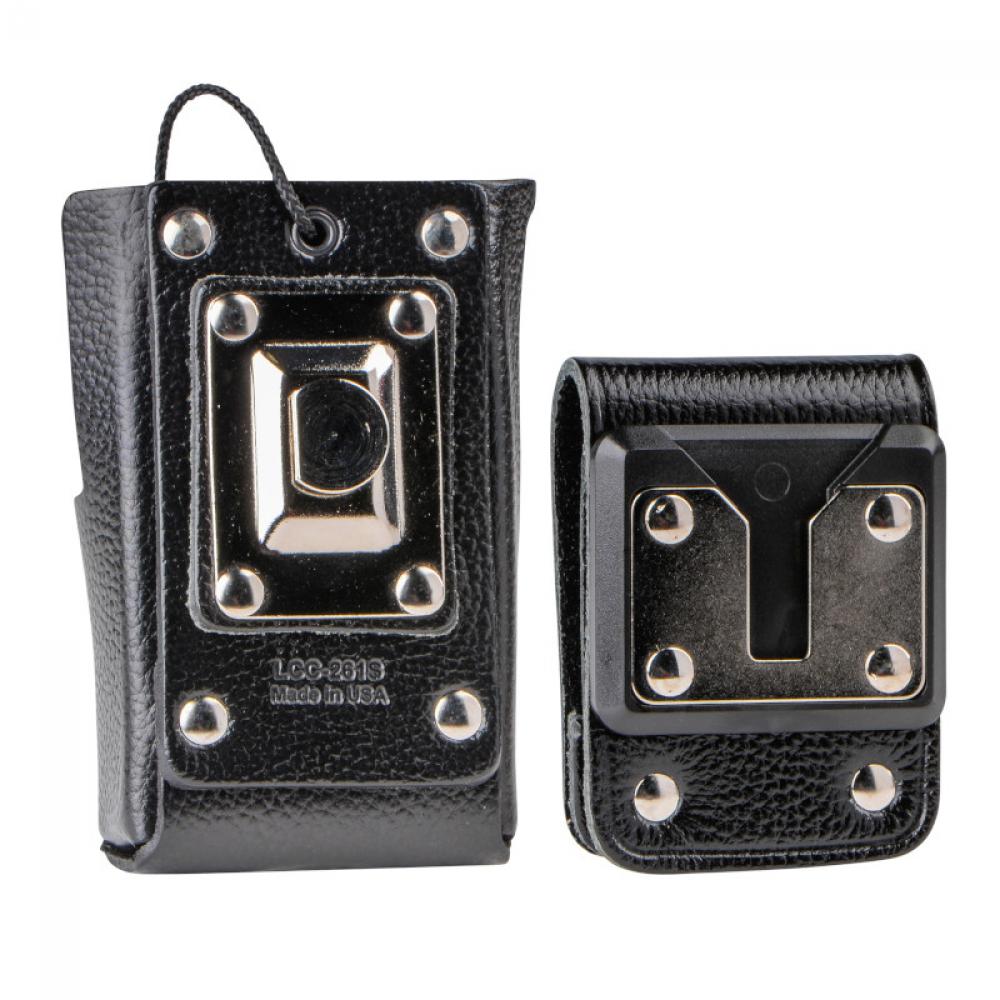 LCC-261S Leather case with swivel belt loop (FNB-V133LI-UNI)