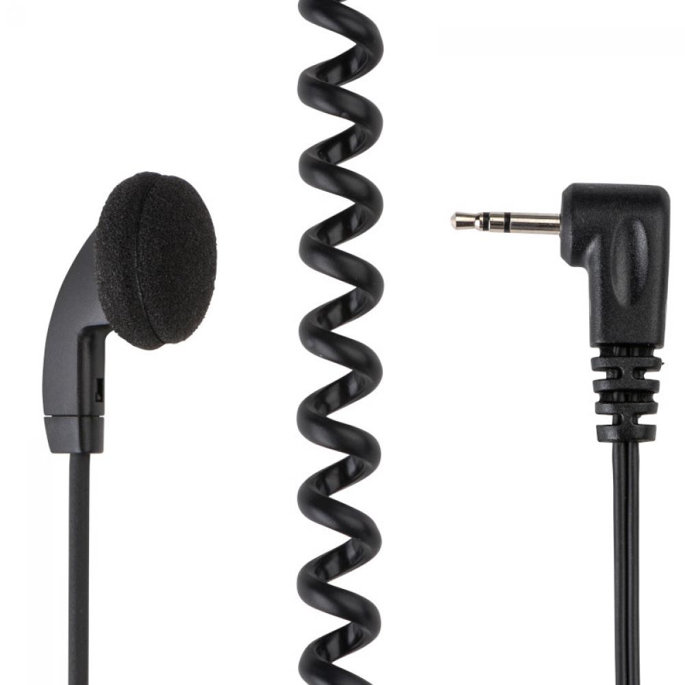Receive-Only Foam Earbud with 3.5mm plug to be used with Remote Speaker Microphone