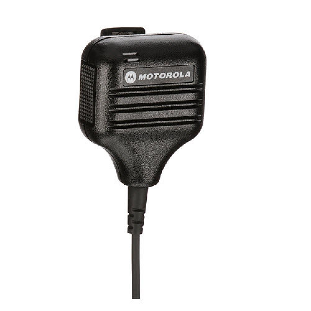 Remote Speaker Microphone with PTT, Slim plug, PVC free