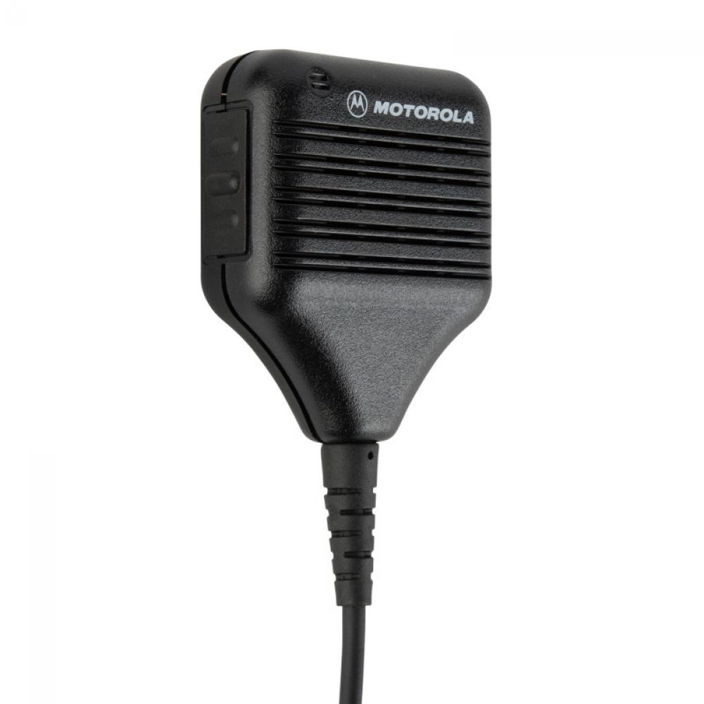 Remote Speaker Microphone with Coiled Cord and Swivel Clothing Clip - DTR650