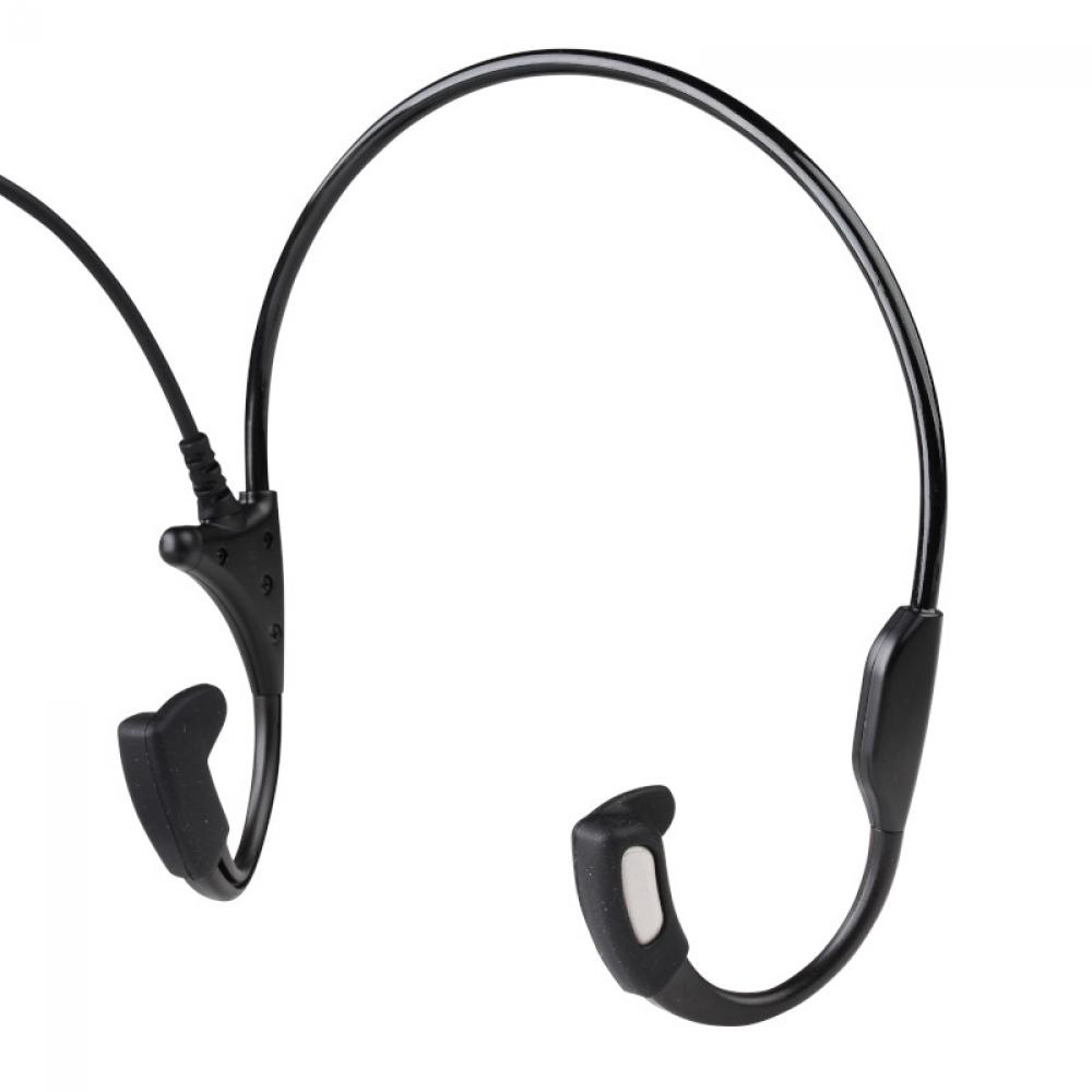 Lightweight Temple Transducer Headset