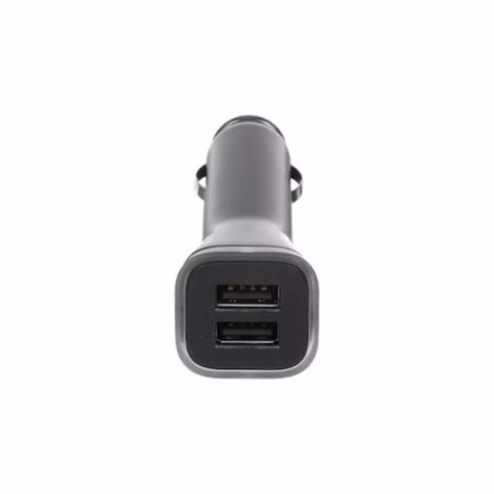 Dual-slot car charger with 2 detachable Micro-USB connectors