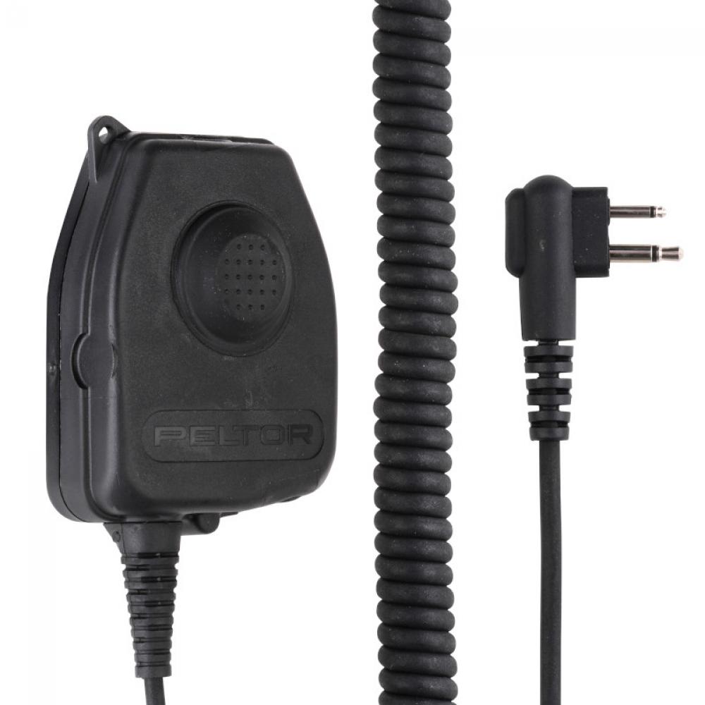 Adapter Cable with In-Line PTT (for use with RMN4051 Headset)