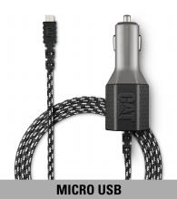 Lenbrook CAT-CLA-M - SINGLE USB CAR CHARGER 6'MICRO USB CABLE