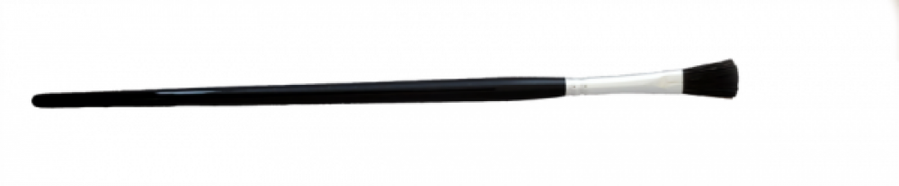 3/4 inch Flat Lacquering Brush, Camel Hair, Wood Handle, 7/8 inch Trim
