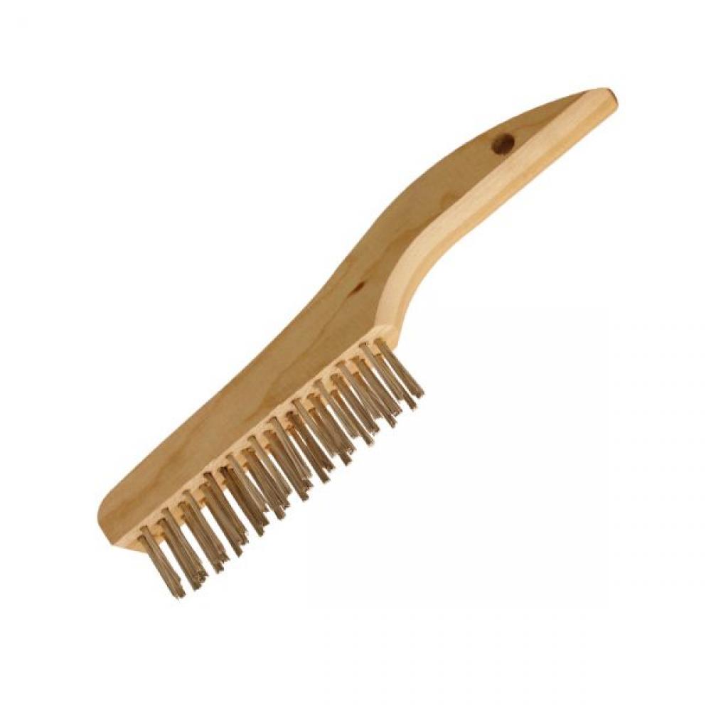 4 X 16 ROW SHOE HANDLE SCRATCH  .014 STAINLESS