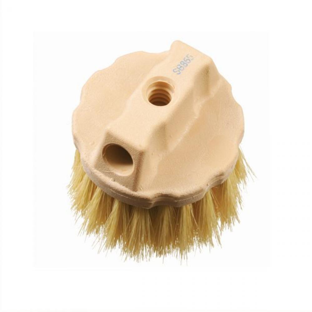 WINDOW BRUSH, 5&#34; DIAM., 2-1/2&#34; TRIM - BLUE FILL