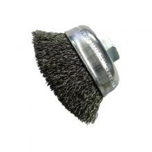 Felton Brushes P614 - 6" CRIMP CUP 5/8-11NC .020  STAINLESS