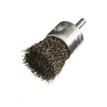 Felton Brushes E268 - 1" CRIMPED END BRUSH .020 SS 1/4"SHANK