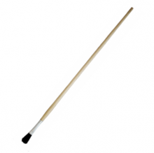 Felton Brushes 10518 - 1 inch Fitch Brush, Black Bristle, Wood Handle, 1-1/2 inch Trim