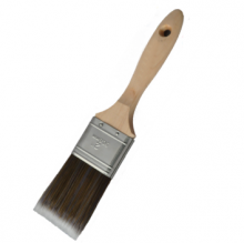 Felton Brushes 10113 - 4 inch Flat Wall Brush, Black Bristle, Foam Handle, 3 inch Trim