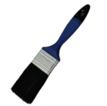 Felton Brushes 10072 - 2 inch Flat Sash Brush, Black Bristle, Foam Handle, 2-1/4 inch Trim