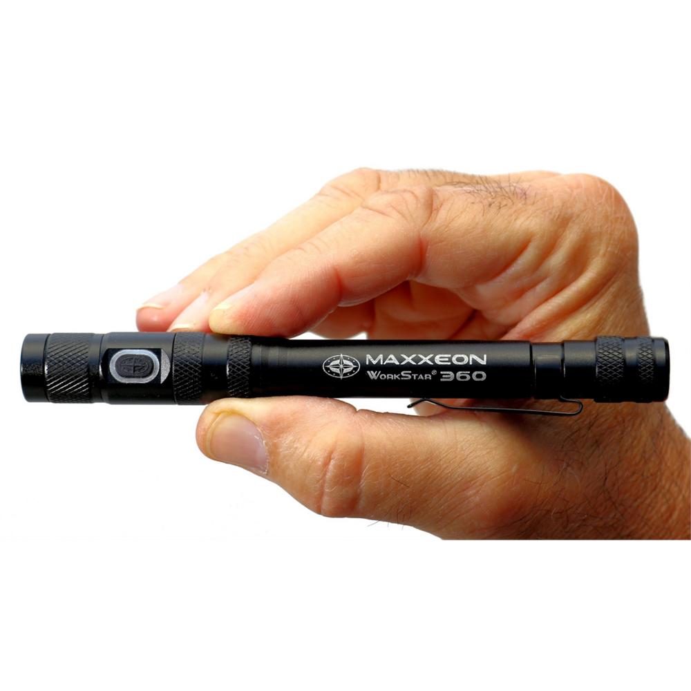 WorkStar 365 UV 395nm Rechargeable Leak Detection Zoom Penlight USB-C