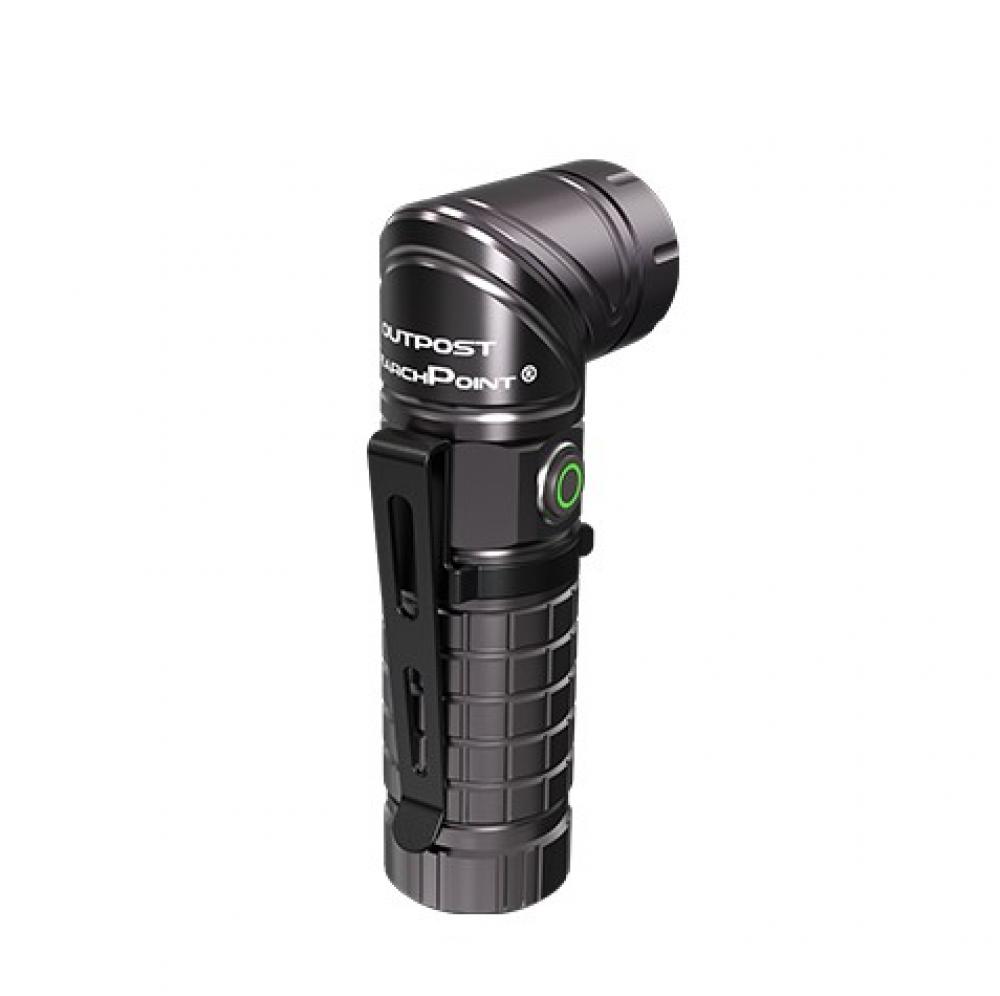 SearchPoint OUTPOST Swivel Head Rechargeable Pocket Flashlight