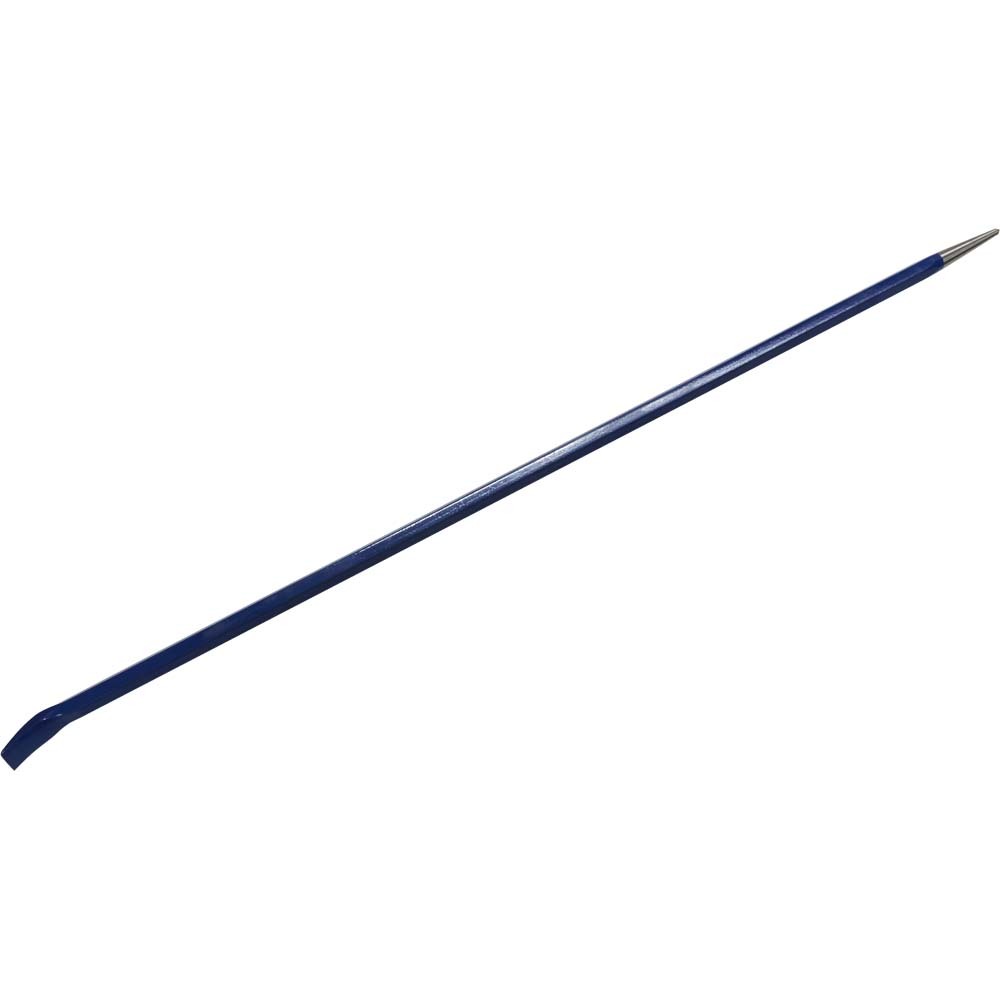 44&#34; Pinch Bar, 7/8&#34; Hexagon Shank, Royal Blue Paint Finish
