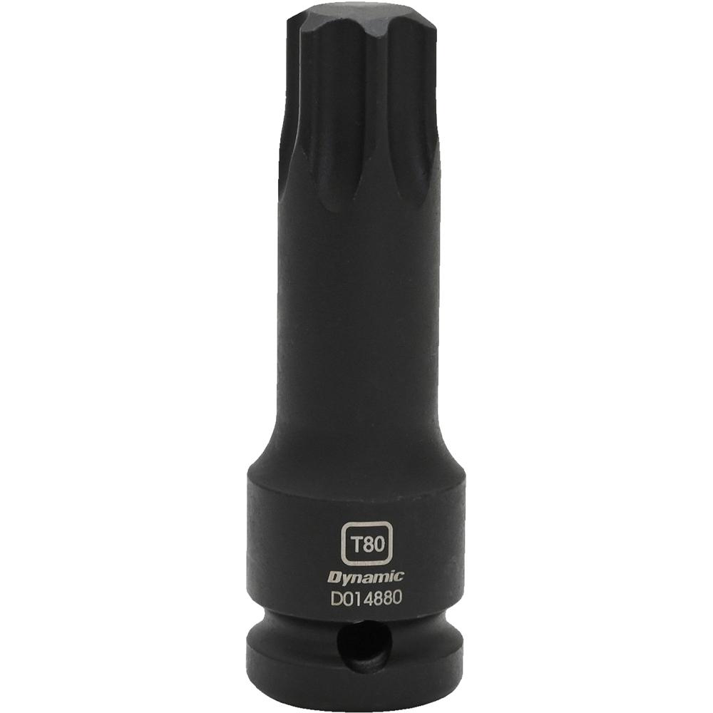 1/2&#34; Drive Torx Hex Head, T80, Bit Impact Socket