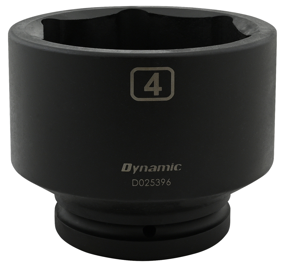 4&#39;&#39; X 1&#34; Drive, 6 Point Standard Length, Impact Socket