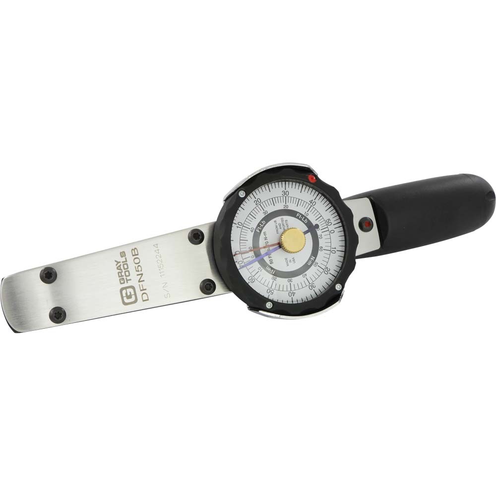 3/8&#34; Drive Dial Type with Memory Needle - Foot Pound Torque Wrench