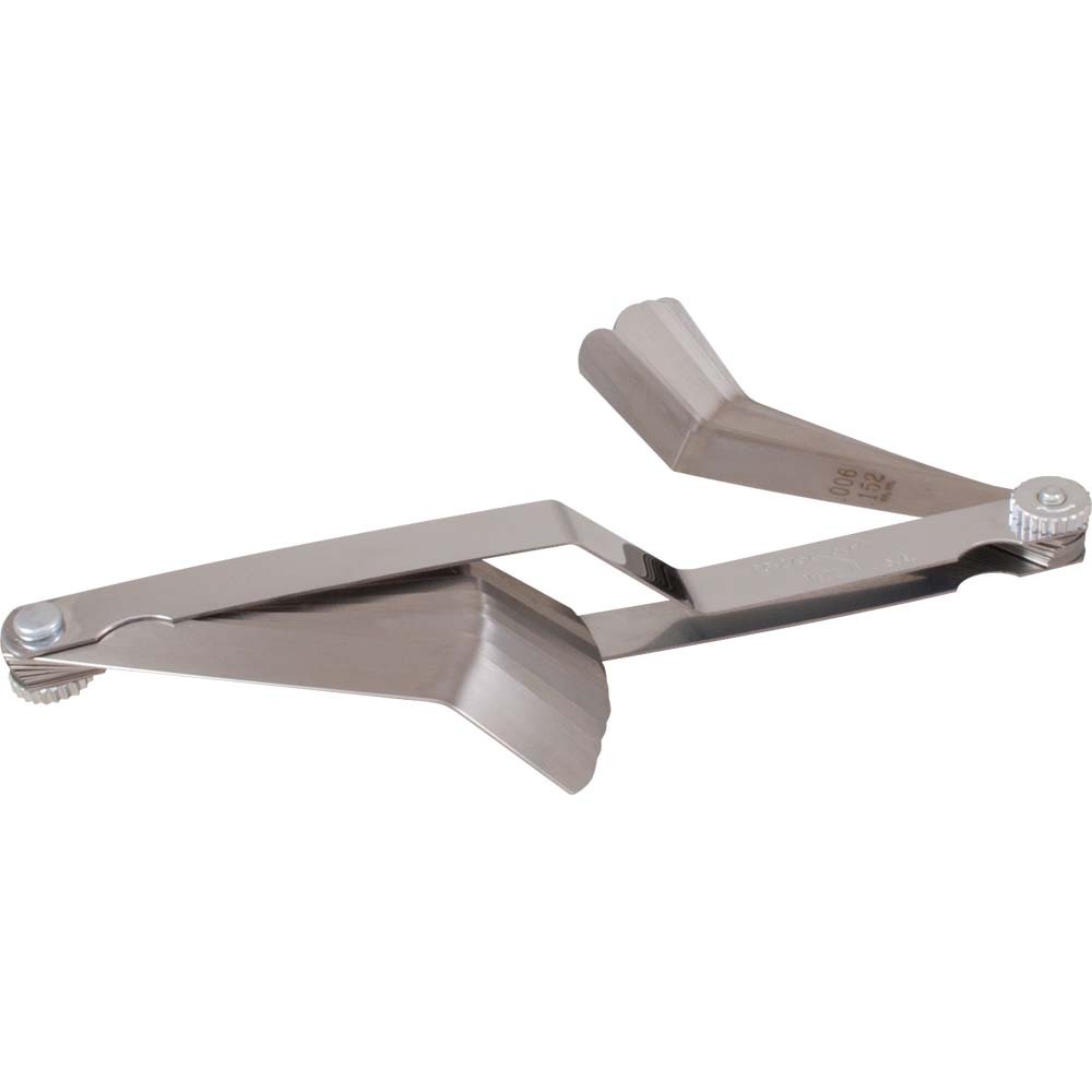 26-Blade 45° Offset Full Range Extra Length Feeler Gauge