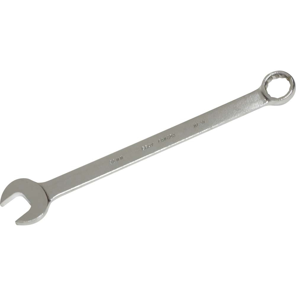 Combination Wrench 38mm, 12 Point, Satin Chrome Finish