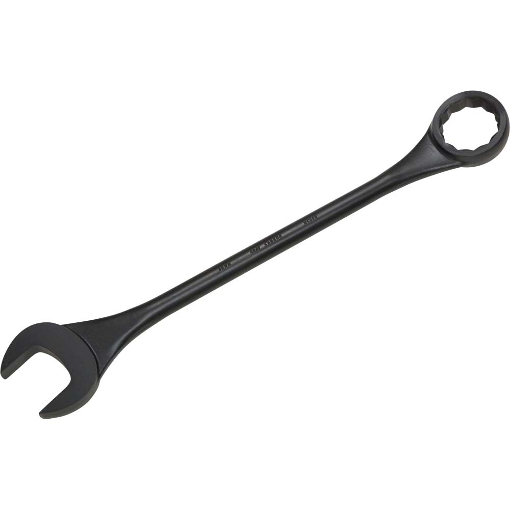 Combination Wrench 80mm, 12 Point, Black Oxide Finish