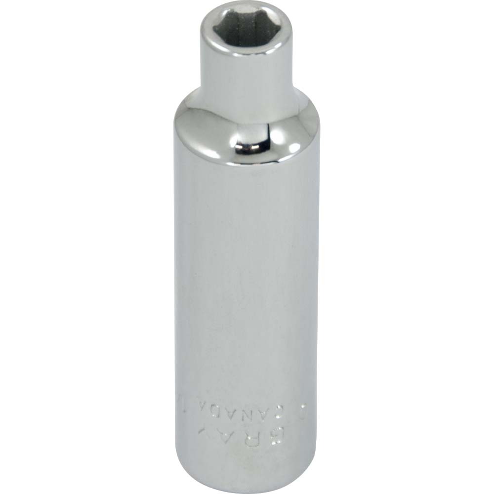 1/4&#34; X 3/8&#34; Drive, 6 Point Deep Length, Chrome Finish Socket