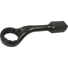 Gray Tools 66980 - 80mm Striking Face Box Wrench, 45° Offset Head