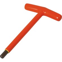Gray Tools 68624-I - 3/8" S2 T-handle Hex Key, 1000V Insulated