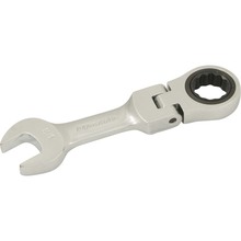 Gray Tools D076218 - 9/16" Stubby Flex Head Ratcheting Wrench
