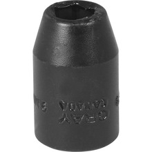 Gray Tools MTP9 - 9mm X 3/8" Drive, 6 Point Regular Length, Impact Socket