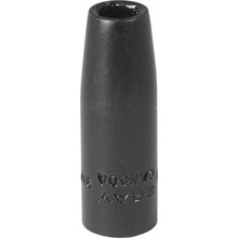 Gray Tools MTPL9 - 9mm X 3/8" Drive, 6 Point Deep Length, Impact Socket