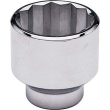 Gray Tools MX75 - 75mm X 1" Drive, 12 Point Regular Length, Chrome Finish Socket