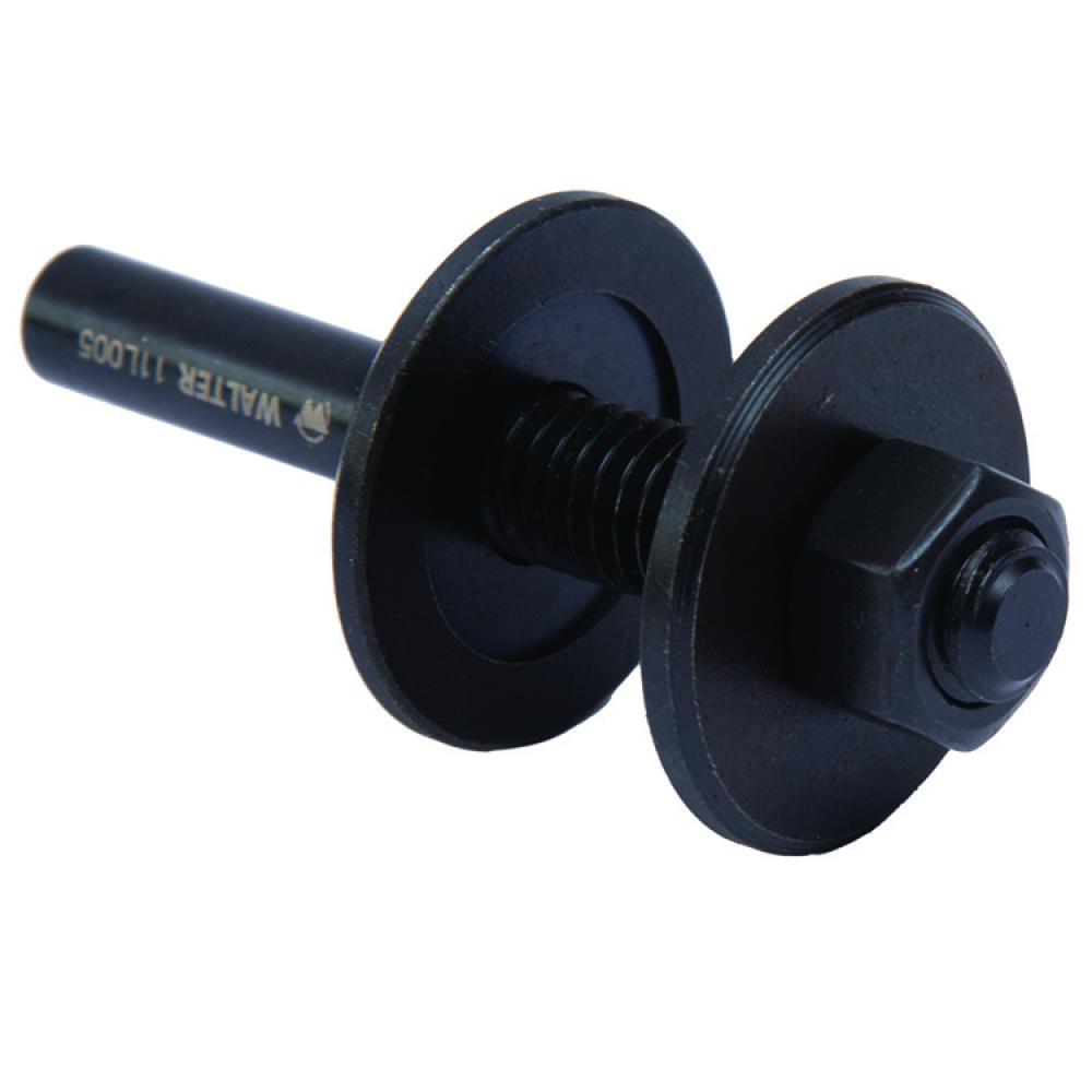 Flush mandrel for 3in. and 4in. wheels, 3/8in. arbor