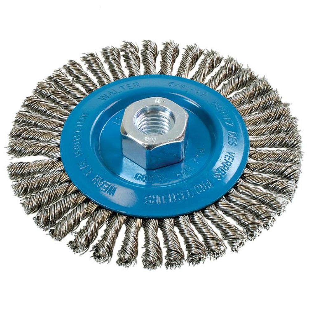 WALTER 5X1/4X5/8 ST ST KNOT BRUSH