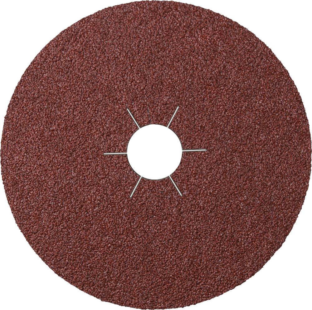 CS 561 fibre discs, 5 x 7/8 Inch grain 120 star shaped hole