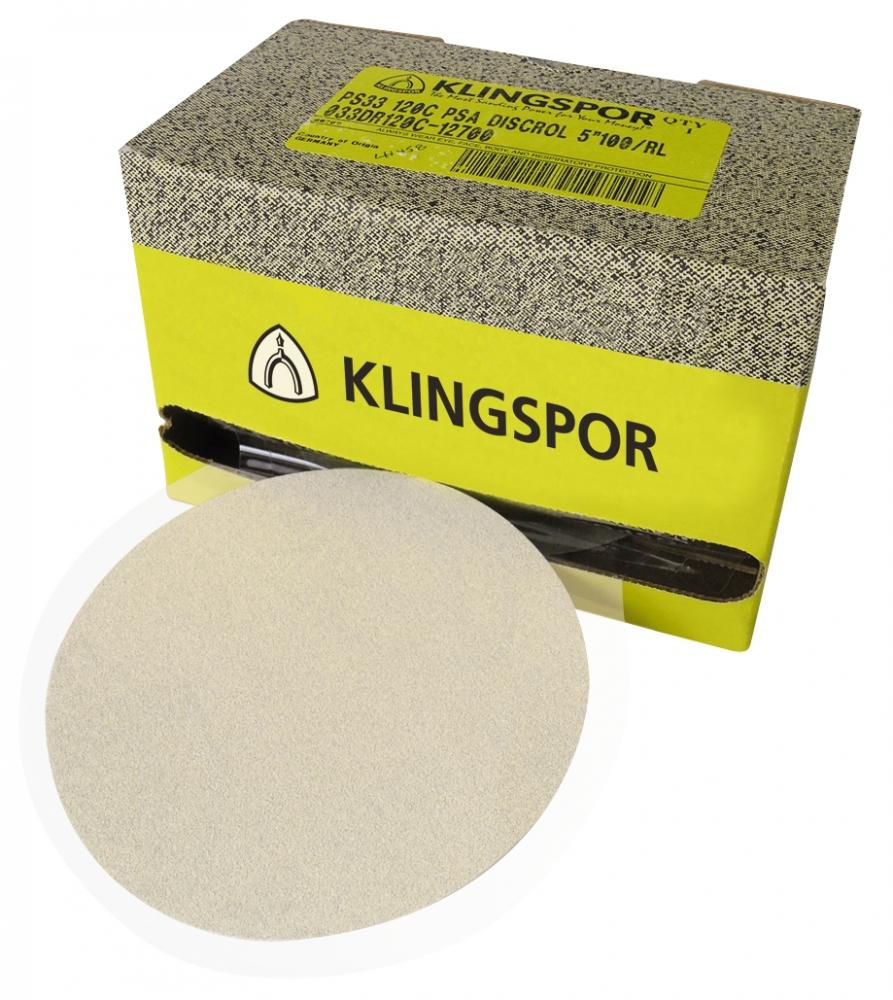 PS 33 BS discs self-adhesive, 6 Inch grain 150 disc roll no hole