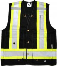 Alliance Mercantile 6165BK-XXXL - Open Road Surveyor Safety Vest