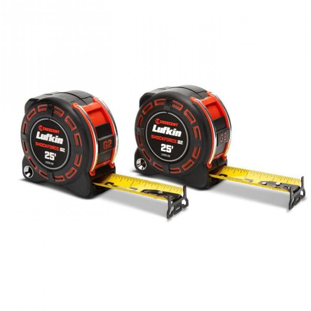 POWER TAPE, 25&#39;, SFG2, 2PK