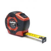 Crescent Lufkin PHV1048CMEN - 1" x 8m/26' P1000 Series SAE/Metric Yellow Clad A30 Blade Power Return Tape Measure