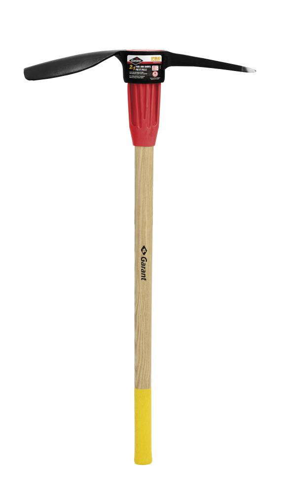 Pick and shovel combined, (2 in 1), assembled, 36&#34; handle