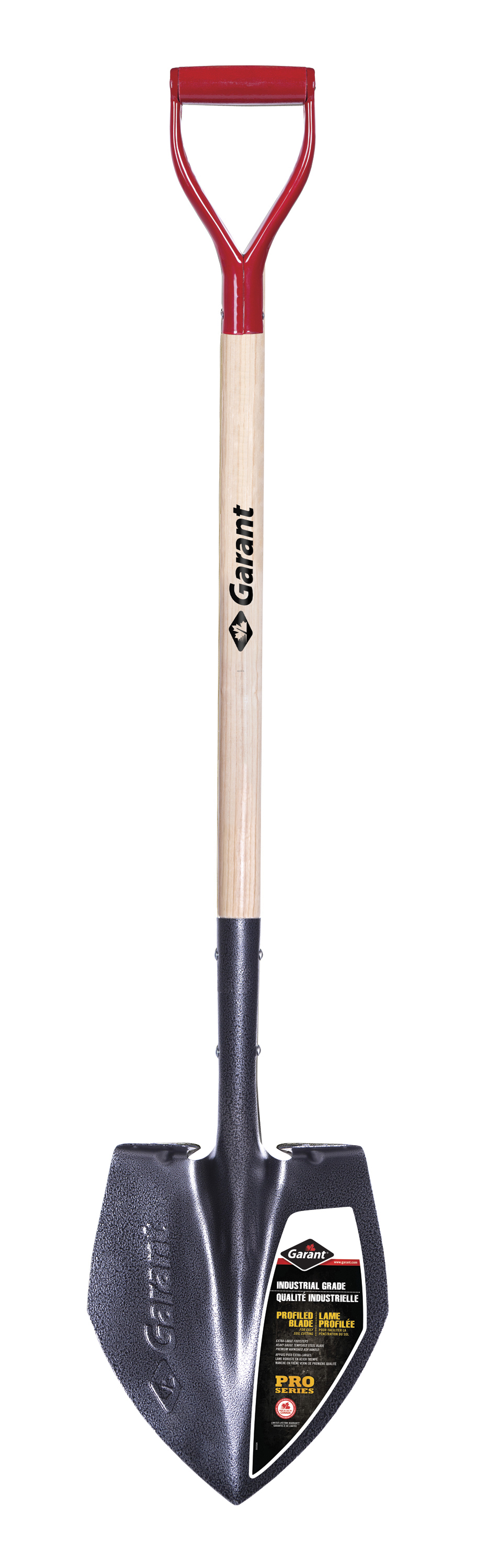 Shovel, Excavator blade, 35&#34; wood handle, Garant Pro Series