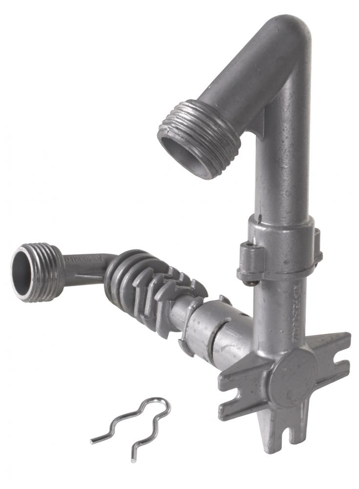 Water system in aluminum with clip, hose reel 99971 - 99972 - 80097