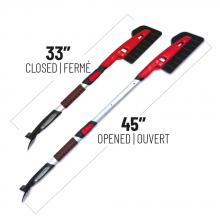Garant G45SBMST - Snow brush, telescopic, 45", Eva head, Garant, display of 12