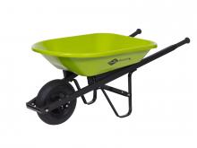 Garant PW4BO - Wheelbarrow, 4 cu. ft., poly tray, hardwood handles wit endcap, Botanica