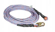 Dentec 16VL25-1 - VERTICAL LIFELINE/5/8INX25FT/.75IN HOOK