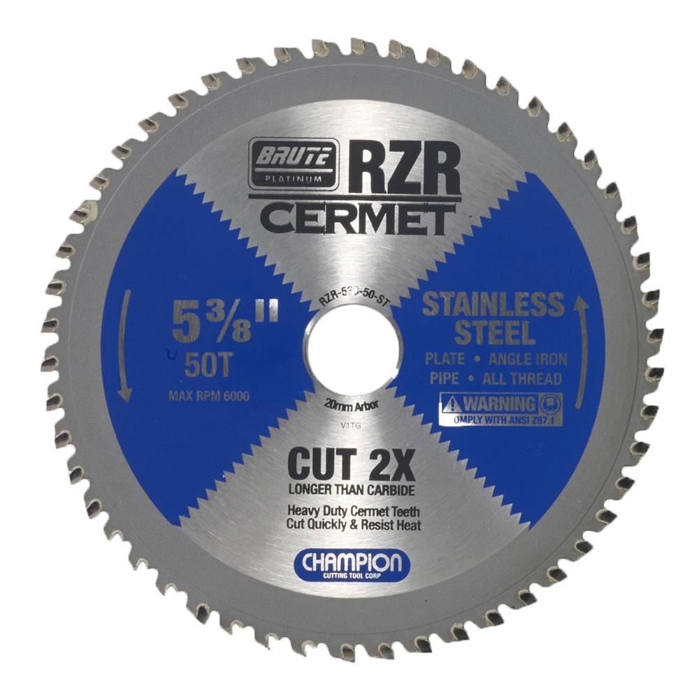 Cermet Tipped Circular Saw Blade 5-3/8&#34; (Stainless Steel Cutting)