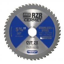 Champion Cutting Tools RZR-538-50-ST - Cermet Tipped Circular Saw Blade 5-3/8" (Stainless Steel Cutting)